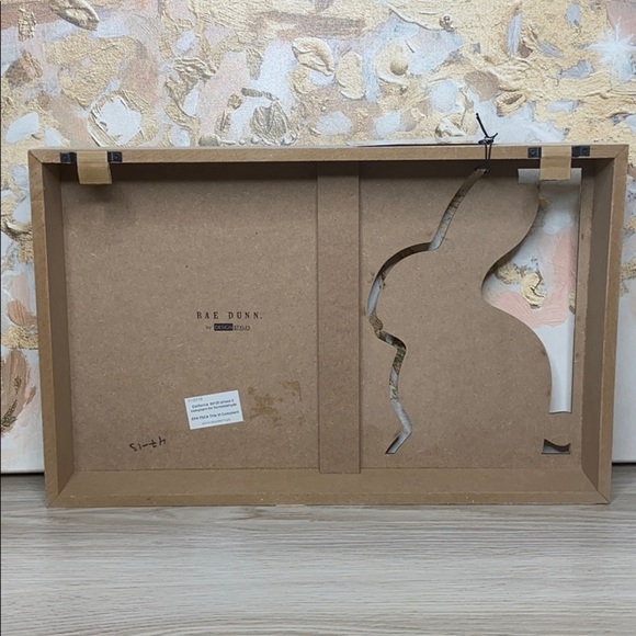 RAE DUNN Happy Easter Cutout Sign Wall Plaque - Picture 7 of 9